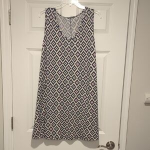 Hemish Stylish Sleeveless Patterned Dress